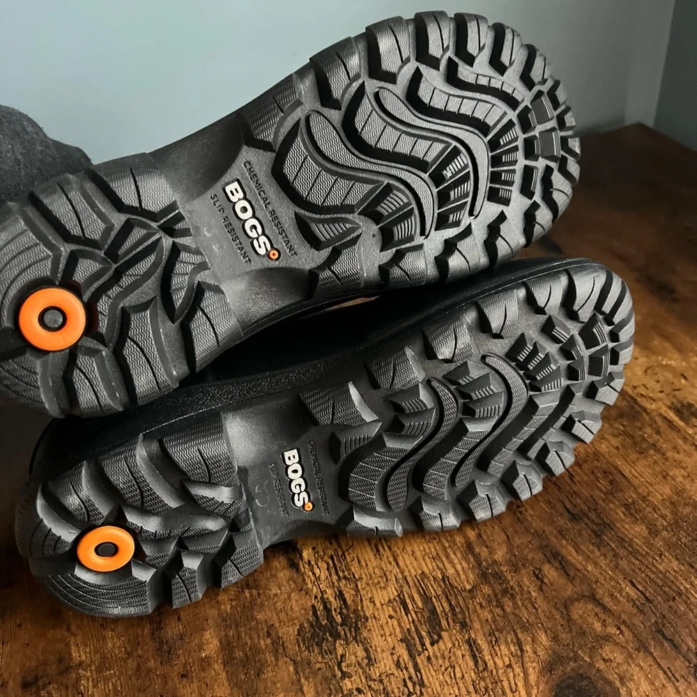 Bogs Sauvie Slip-On Waterproof Work Boots - Men's Size 9 - Picture 6 of 10